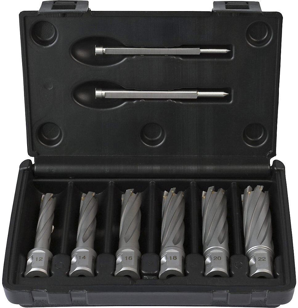 WELDON Kernbohrer-Set TCT, mit Hartmetall-Verzahnung, 8 Teile Projahn