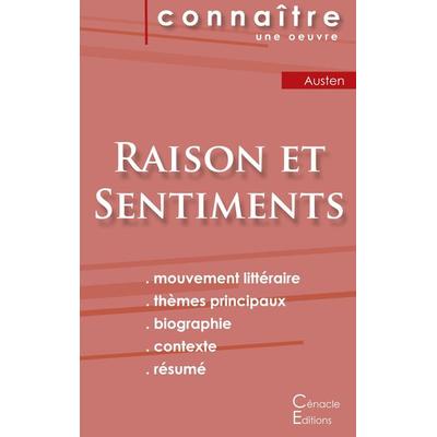 Fiche de lecture Raison et Sentiments de Jane Austen (Analyse littéraire de référence et résumé complet), Taschenbuch von Jane Austen, Les éditions du