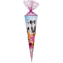 Nestler Special Schultüte Schmusekätzchen, 85cm/6-eckig