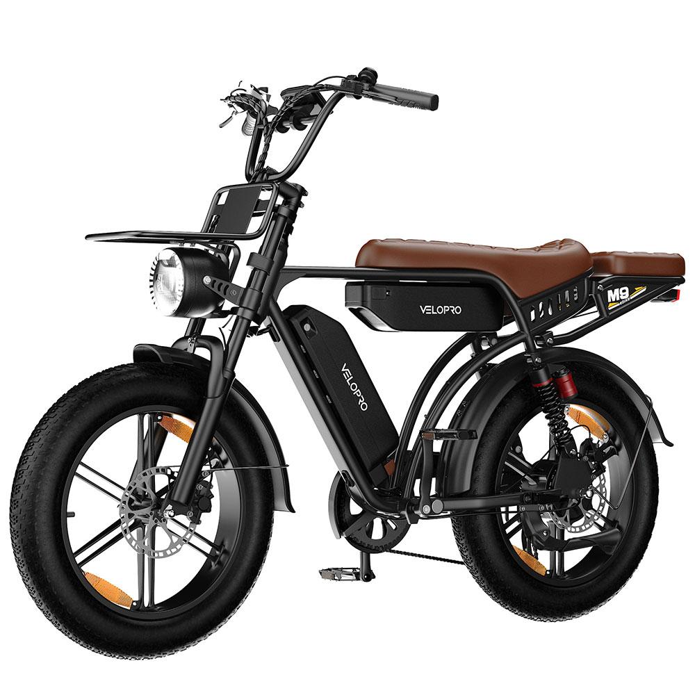 VELOPRO M9 E-Bike 48V 17,5Ah Akku (100km), 250W Heckmotor, Shimano 7-Gang