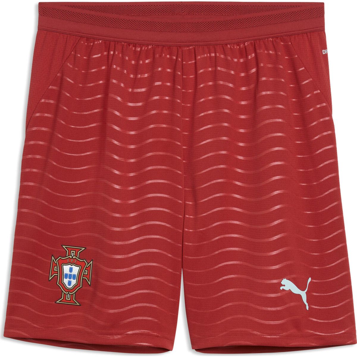Puma FPF Shorts Replica club red-green lagoon (01) S 783299-01-S