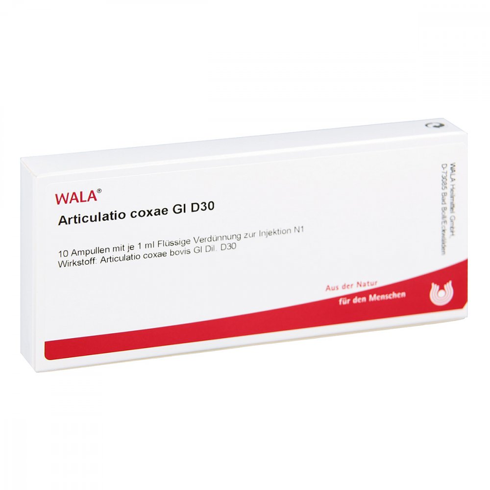WALA Heilmittel GmbH Articulatio Coxae Gl D30 Ampullen 02830763