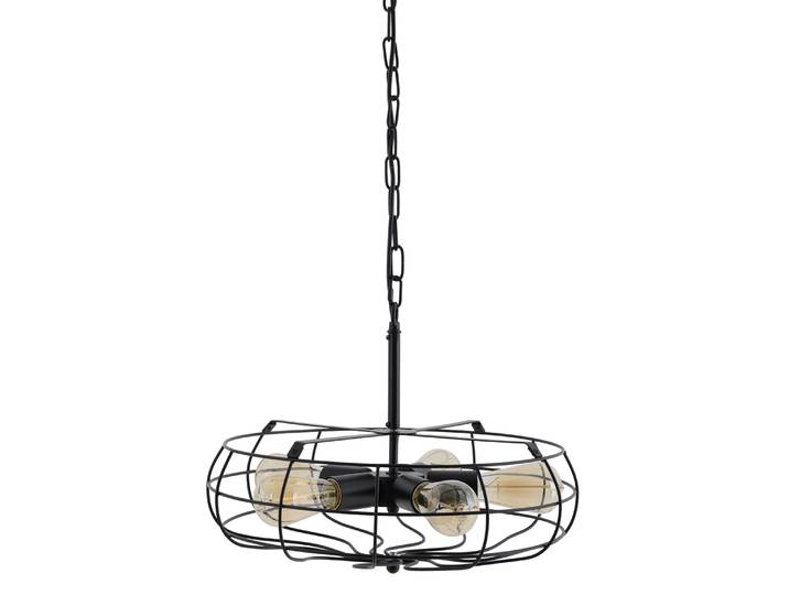 Näve - Suspension en métal\, Spice\, hauteur totale : 226cm maxi\, abat-jour d:47\,5cm ; h:14\,5cm ; 7065422