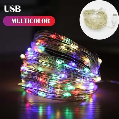 Uplift Picks TwinkleWire USB Fairy Lights 5M 10M Waterproof Copper String Lights multicolor 3m 30 Led