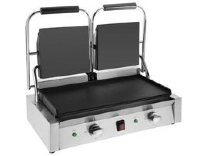 Grill à Double Contact Bistro Plaques Lisses 2 9 kW - Buffalo
