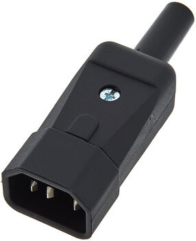 Stairville IECC Male Power Plug BK
