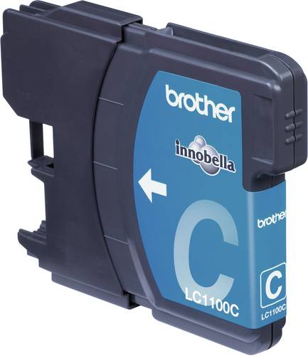 Brother Druckerpatrone LC-1100C Original Cyan LC1100C