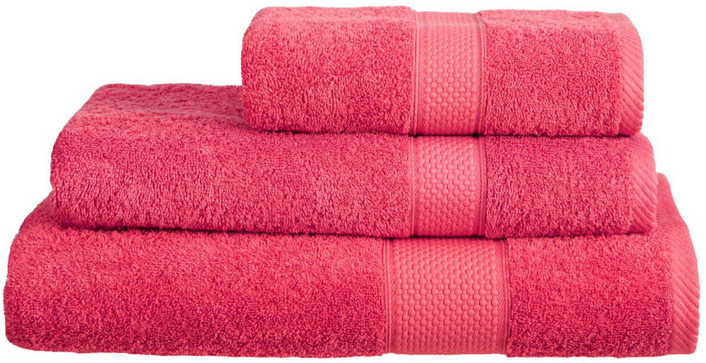 Hashtag Home Arelious Multi-Size Bale Raspberry Bath Towel;Washcloth;Hand Towel;Bath Sheet