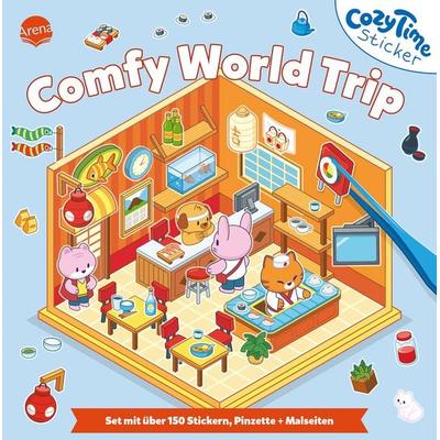 Cozy Time Sticker. Comfy World Trip, Taschenbuch von , Arena, 978-3-401-72384-6