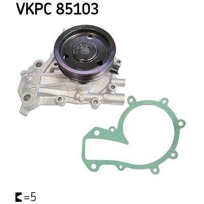 SKF Wasserpumpe VKPC 85103 für Opel
