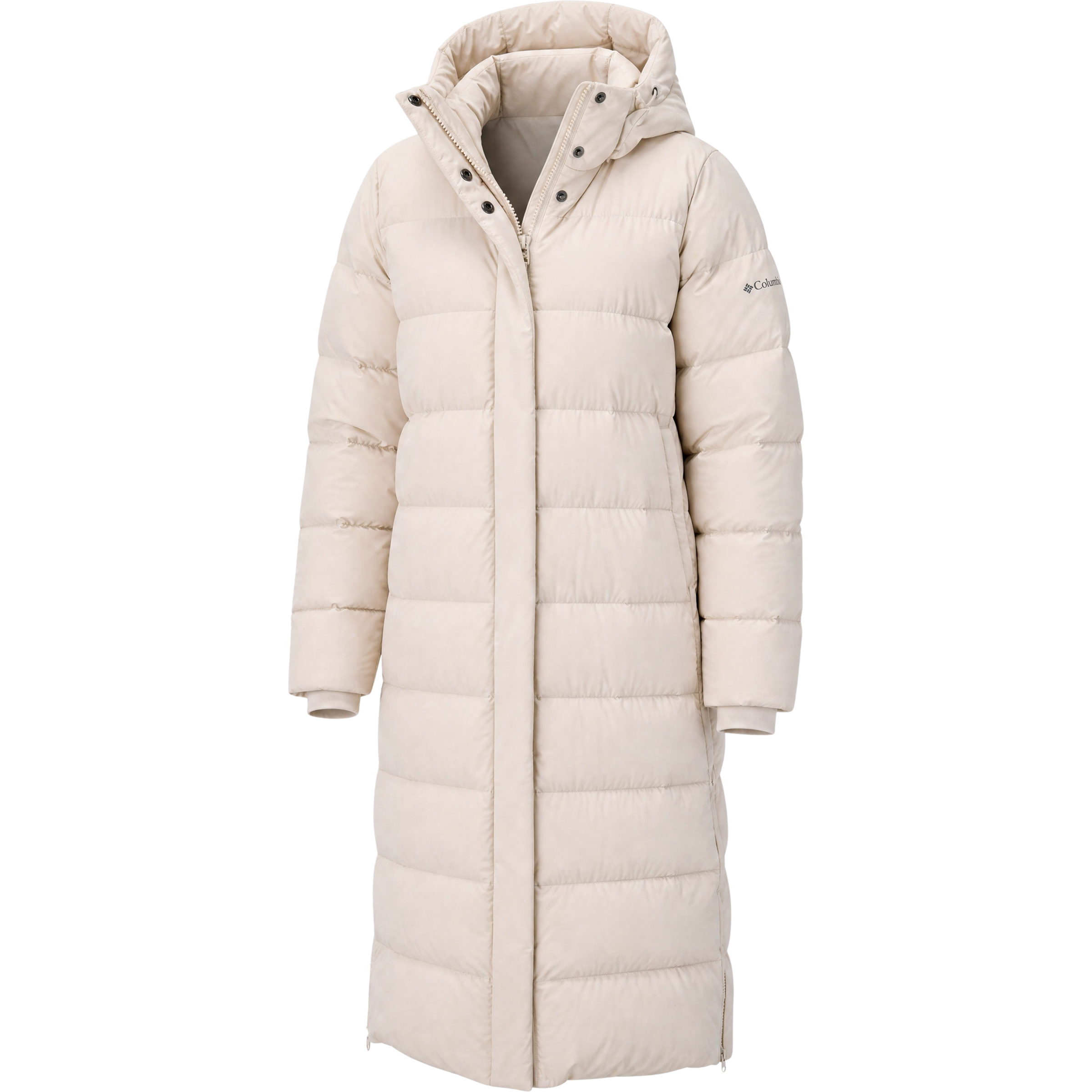Columbia Amaze Puff Long Mantel Damen Winterjacke beige Größe L Lifestyle Windabweisend Wasserabweisend