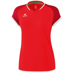 erima Zenari 3.0 kurzarm Trainings-Top Damen red/ruby red/white 38