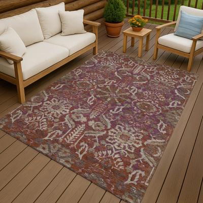 Addison Rugs Machine Washable Indoor/ Outdoor Global Firestone Chantille Rug