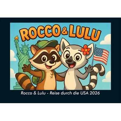 Rocco & Lulu - Reise durch die USA 2026 Fotokalender DIN A4