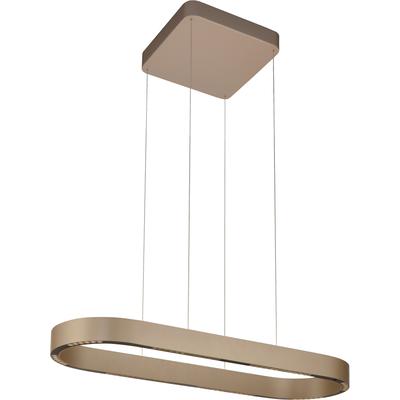 LED Pendelleuchte "Q-STRETTO", beige (bronzefarben), 1, 1 Stk., NEUHAUS Q DESIGN CONTROL LIGHTS, Leuchten, LED Pendelleuchte