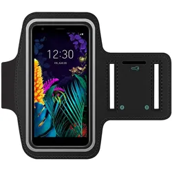SmartFitness LG K30 Handy Sport Armband, Smartphone Sportarmband, Schwarz