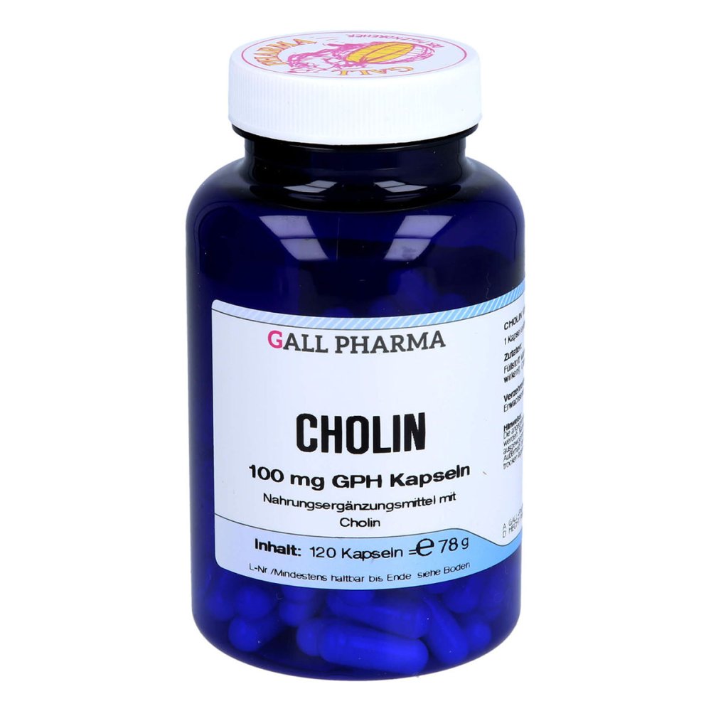 Hecht-Pharma GmbH Cholin 100 mg Gph Kapseln 03378354