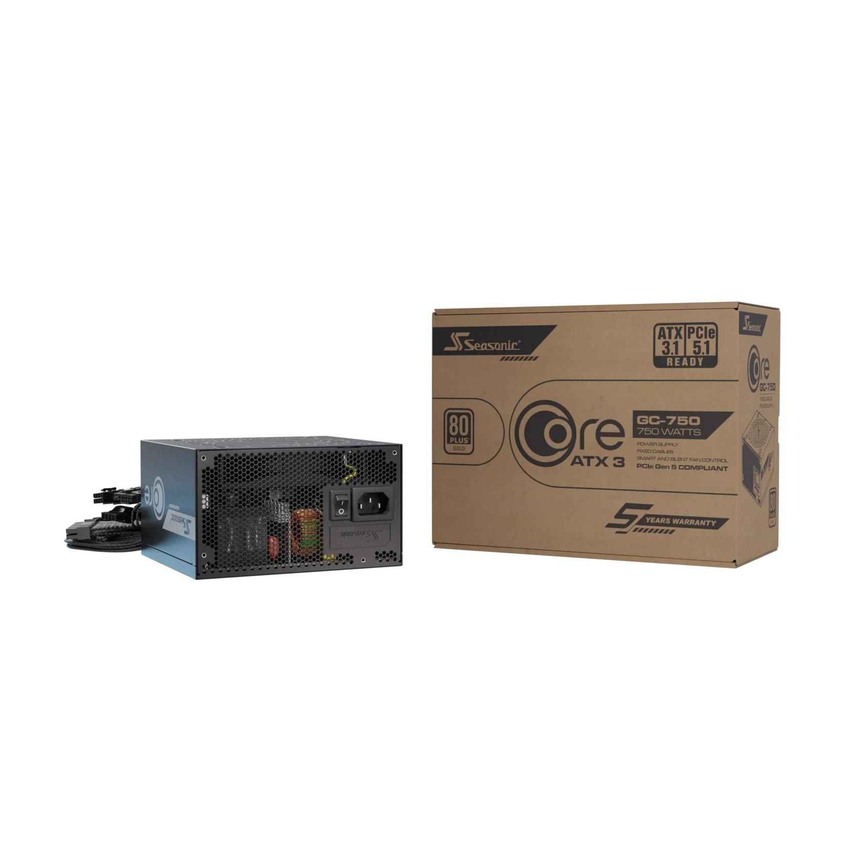 Seasonic 750W Core GC-750 ATX3 (80+Gold) PC-Netzteil