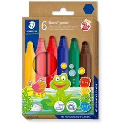 Staedtler 329 C6 Filzstift Fettdruck Blau, Braun, Grün, Pink, Rot, Gelb 6 Stück(e)