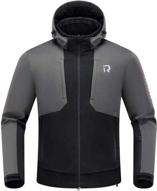 Motorsportjacke mit CE-Schutz - Schwarz - Abnehmbares Futter - Für sicheres und komfortables Fahren