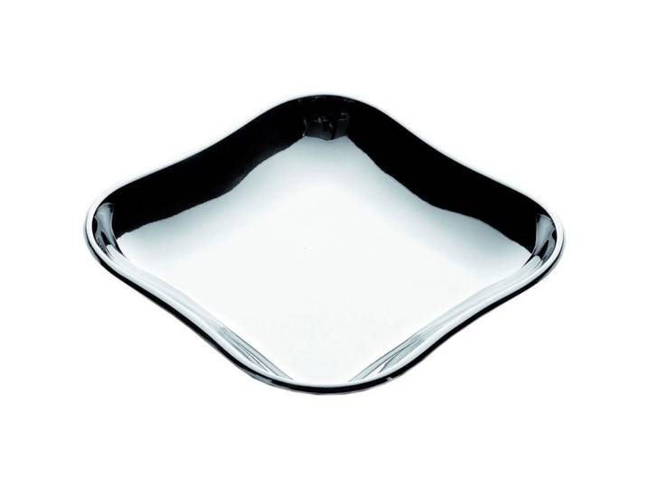 Brotkorb Piazza silber Edelstahl T 23 cm - Brotkorb