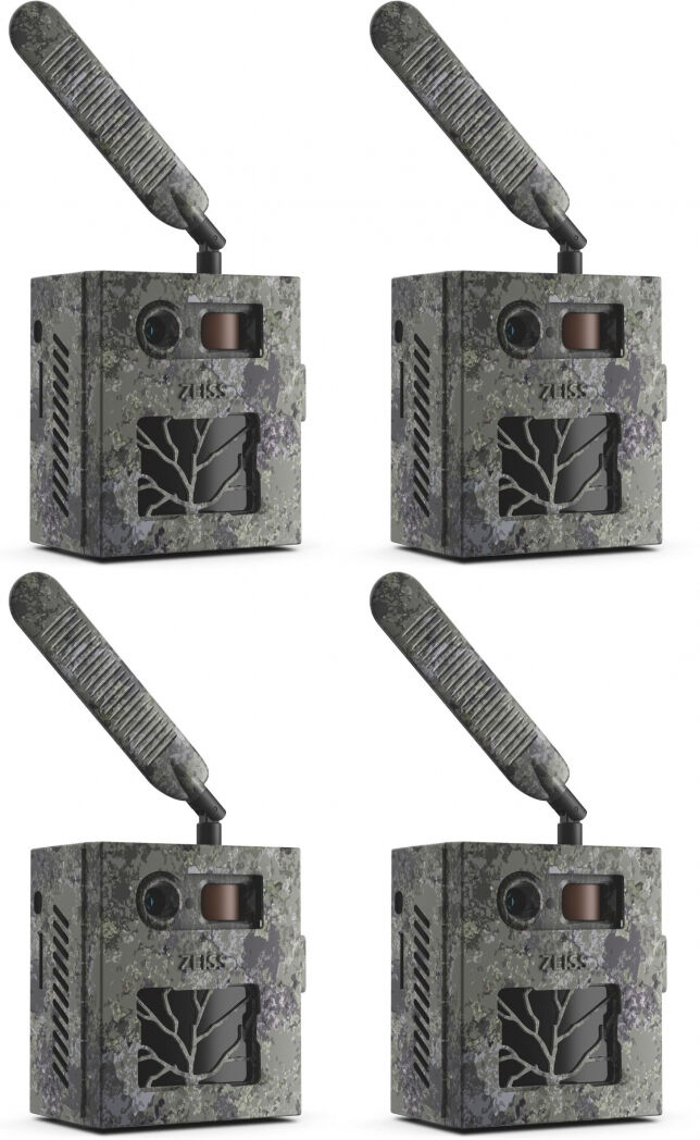 ZEISS Secacam 7 4er Pack + 4x Metallgehäuse