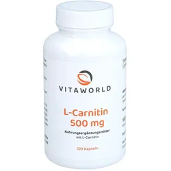 L-carnitin 500 mg Kapseln Vita World