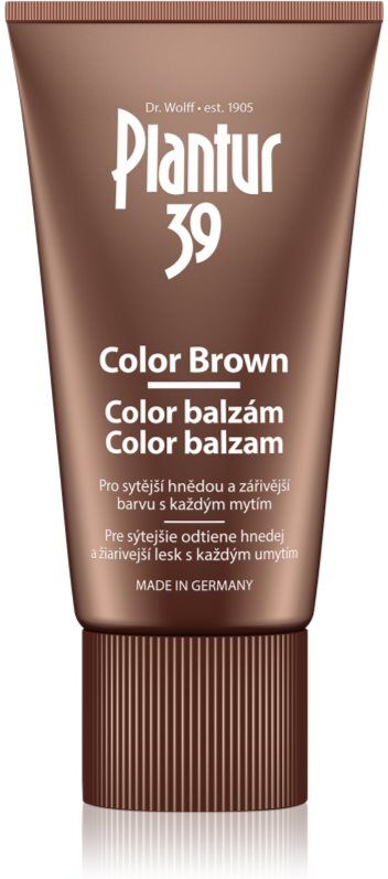 Plantur 39 Color Brown baume à la caféine pour cheveux bruns 150 ml