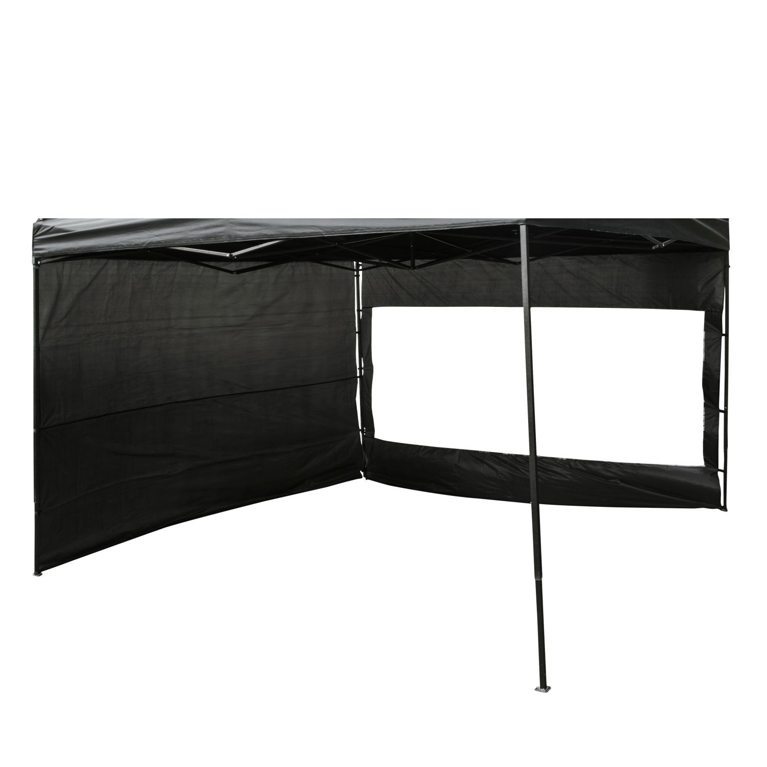 HAUSHALT Seitenteile für Falt-Pavillon 4 x 4 m, 2-er Set, anthrazit 16908257