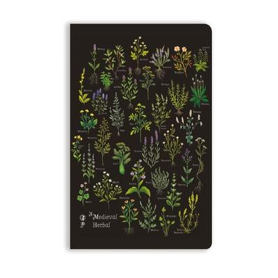 Premium Softcover Notizbuch: Anna Stead, Mittelalterliche Kräuter, Nonbook von Flame Tree Publishing, Brown Trout-Auslieferer Flechsig,