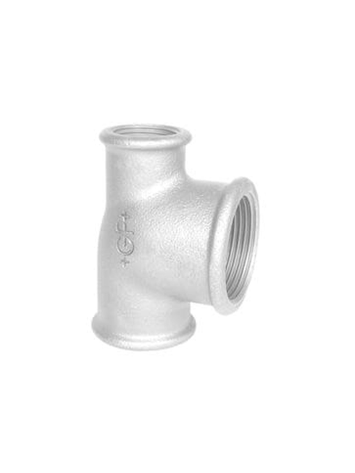 +GF+ Tee galvanized 1 1/4 x 1 1/4 x 3/4