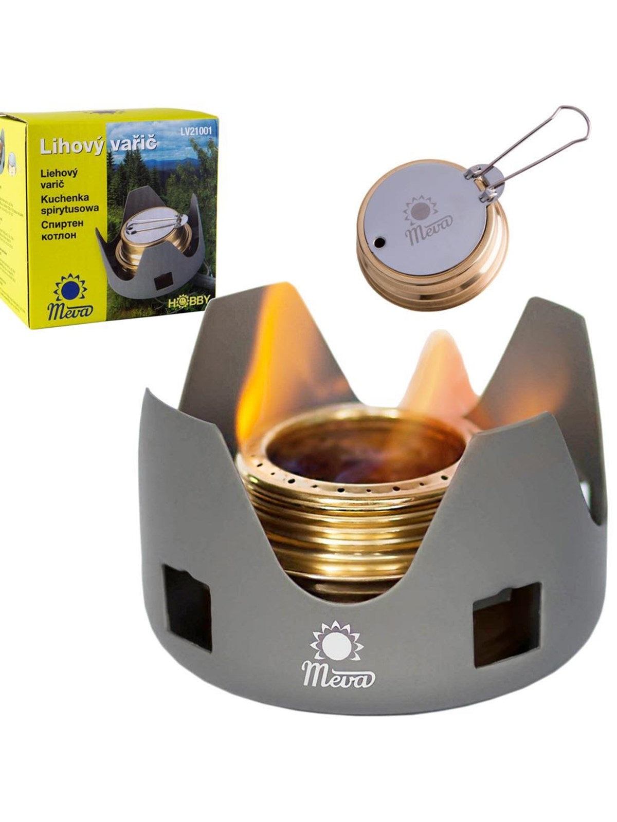 Meva Tourist Fuel Ethanol Alcohol Stove MEVA
