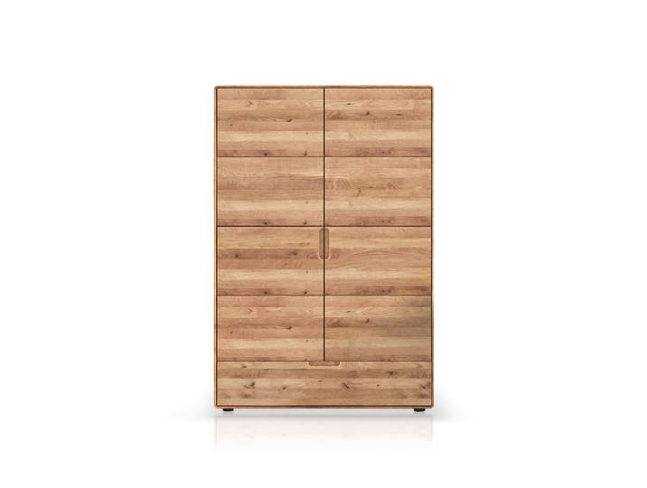 ANDINO Highboard / Wäscheschrank, Material Massivholz