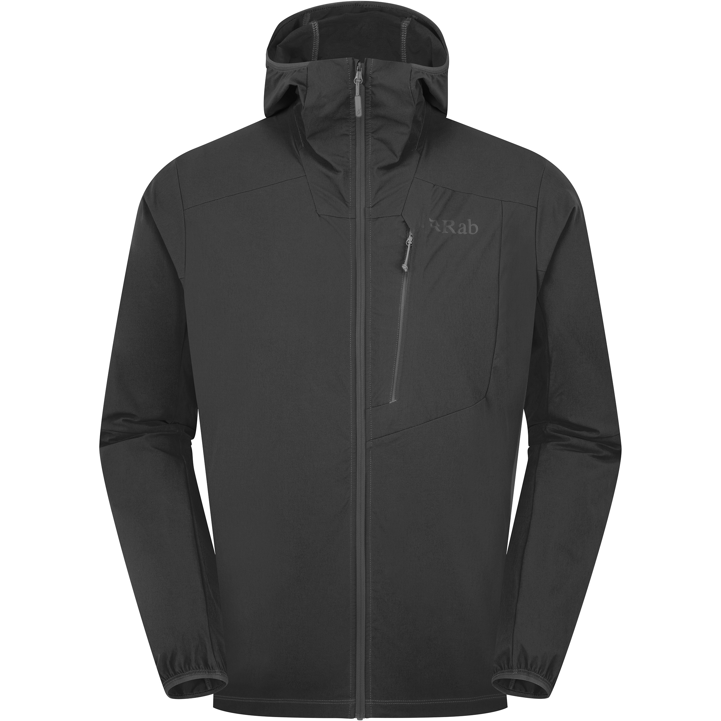Rab Borealis Alpine Herren Softshelljacke grau Größe L Trekking Schnell trocknend Wasserabweisend