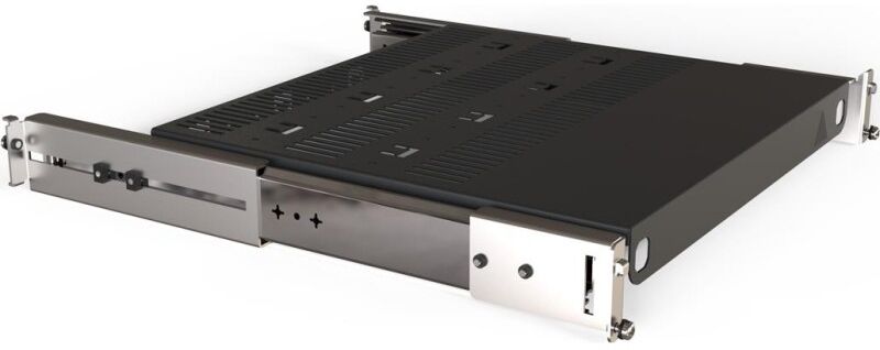 SCHROFF 19"SHELF TELE.2U 500D RAL7021 - Rack-Zubehör - 2 HE (21130352)