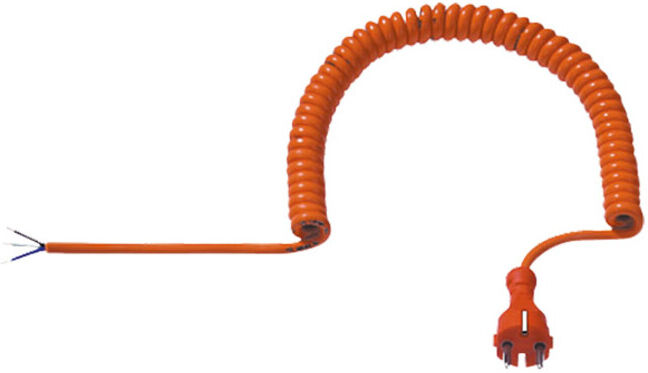 Bachmann Câble spiralé 665.871 5 m orange (665.871)