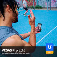 VEGAS Pro Edit 21, Multimedia-Software Deutsch ESD