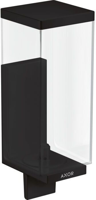Hansgrohe Axor Lotionsspender 42610670 Glas, Wandmontage, mattschwarz
