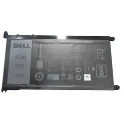 Dell 3-cell 42 Wh Lithium Ion (3 Zellen), Notebook Akku, Schwarz