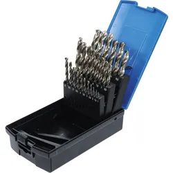 BGS 110 Satz HSS Spiralbohrer / Bohrer 1-13mm für Metall 0,5mm Abstufung