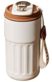 Inspired Finds 15.22fl Oz Smart Display Thermos Bottle Stainless Steel Vacuum Thermal Mug coffee