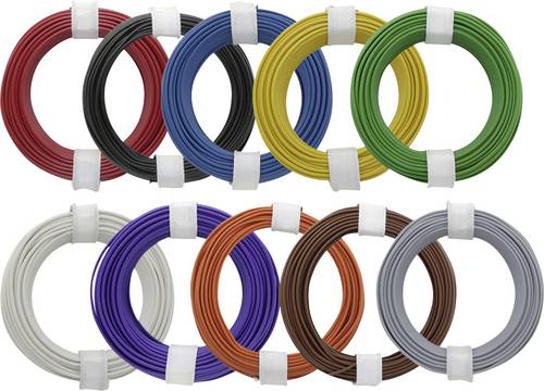 Donau Elektronik 105-MIX Kupferdraht Mehrfarbig 1 Set