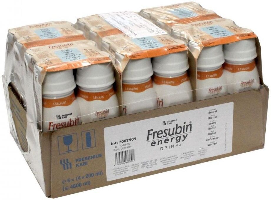 Fresubin Energy Drink Neutral Trinkflasche 6X4X200ml