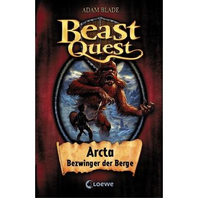Arcta Bezwinger der Berge / Beast Quest Band 3, Gebundene Ausgabe von Adam Blade, Loewe