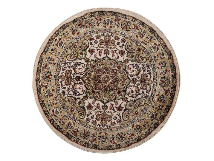 Tapis Hamadan Beige/Beige 240 x 240cm Tissé à plat