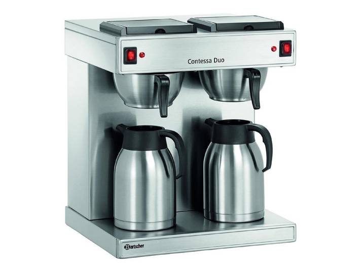 Bartscher Filterkaffeemaschine, Korbfilter, 8 Minuten für 2 Liter
