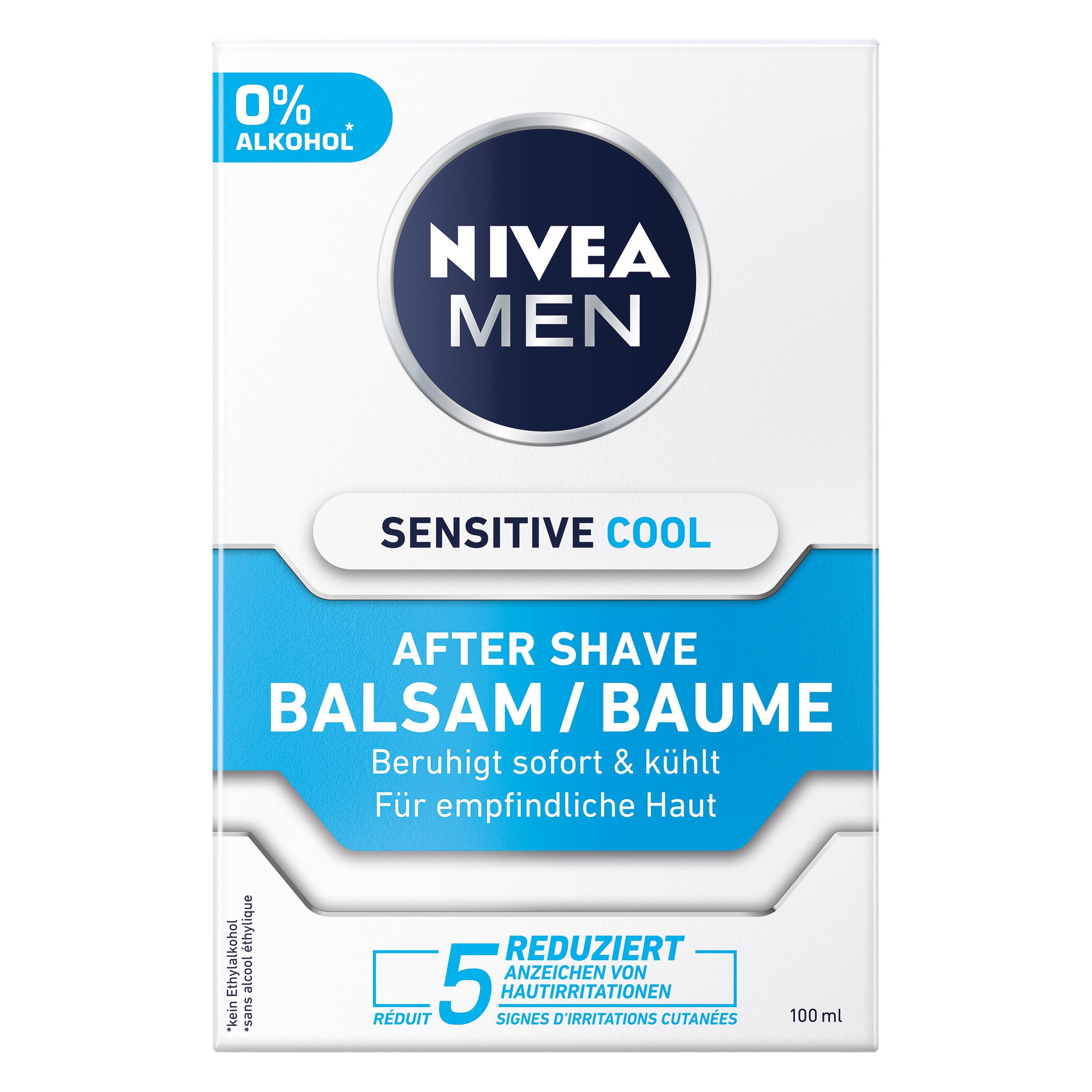 Nivea Men Sensitive Cool After Shave Balsam (Aftershave Balsam, 100 ml) (88544)