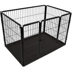 Flamingo KENNEL KAZAN BLACK M 109x72x72CM, Gehege