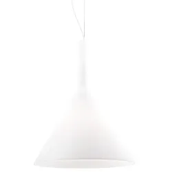 Ideal Lux Pendelleuchte COCKTAIL SP1 BIG, 1-flammig, E27, weiß IDEA-074313