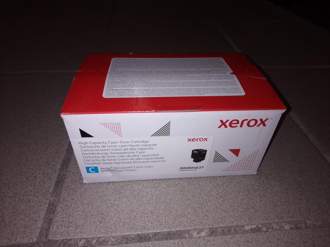Xerox VersaLink C625 Farb-Multifunktionsdrucker Hohe Kapazität-Tonermodul Cyan (16000 Seiten) - 006R04637, 16000 Seiten, Cyan, 1 Stück(e)